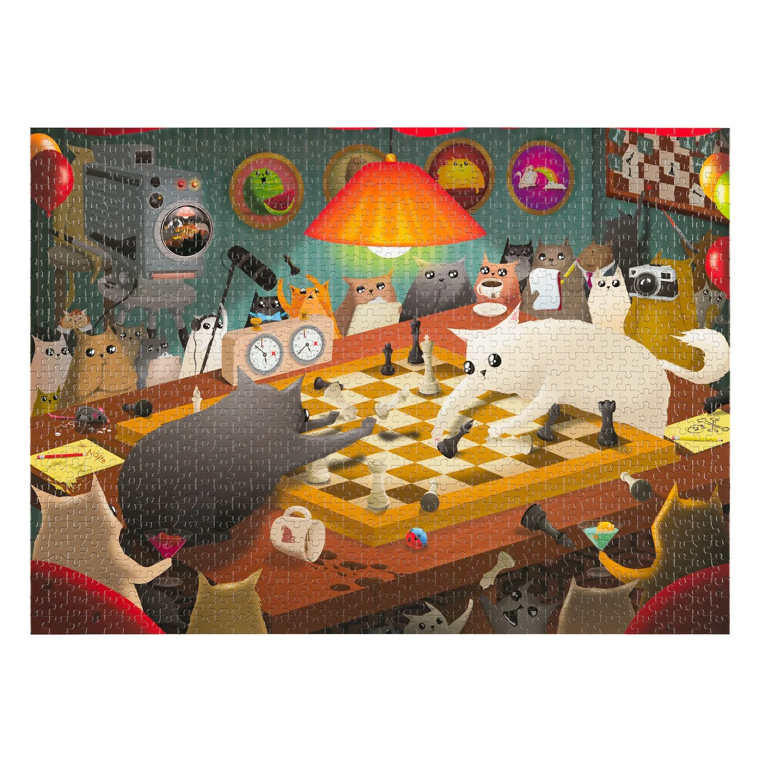 Cats Playing Chess - Image 4