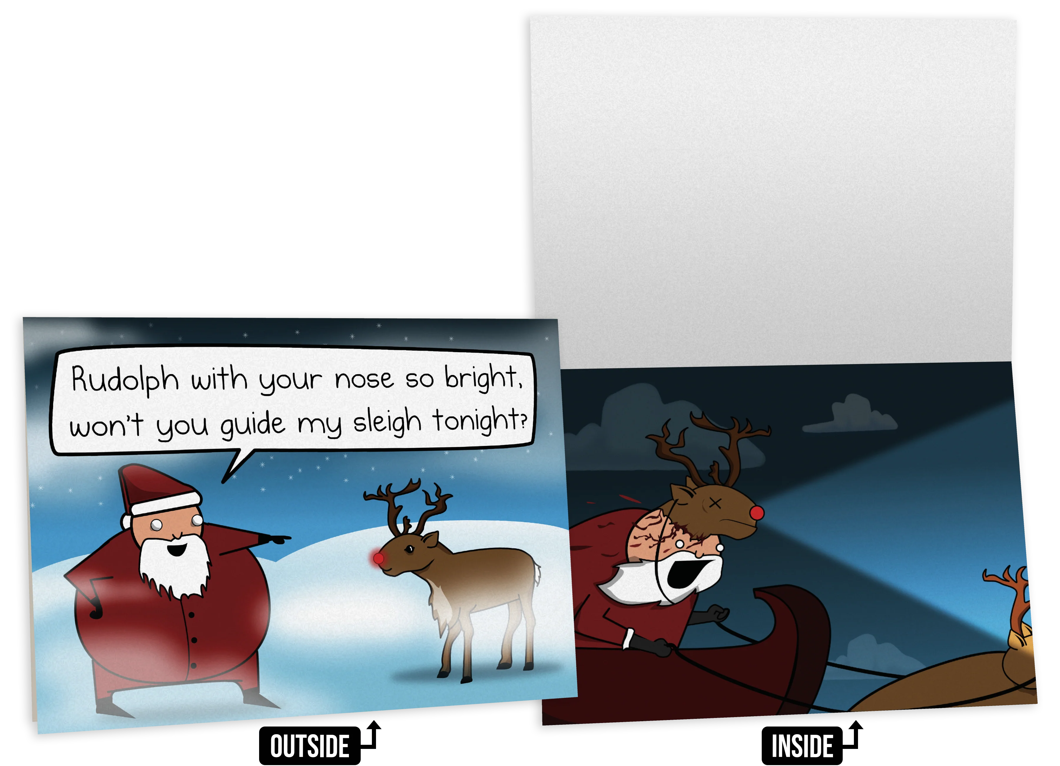 NSFW Christmas Greeting Card Bundle - 4 pack - Image 5