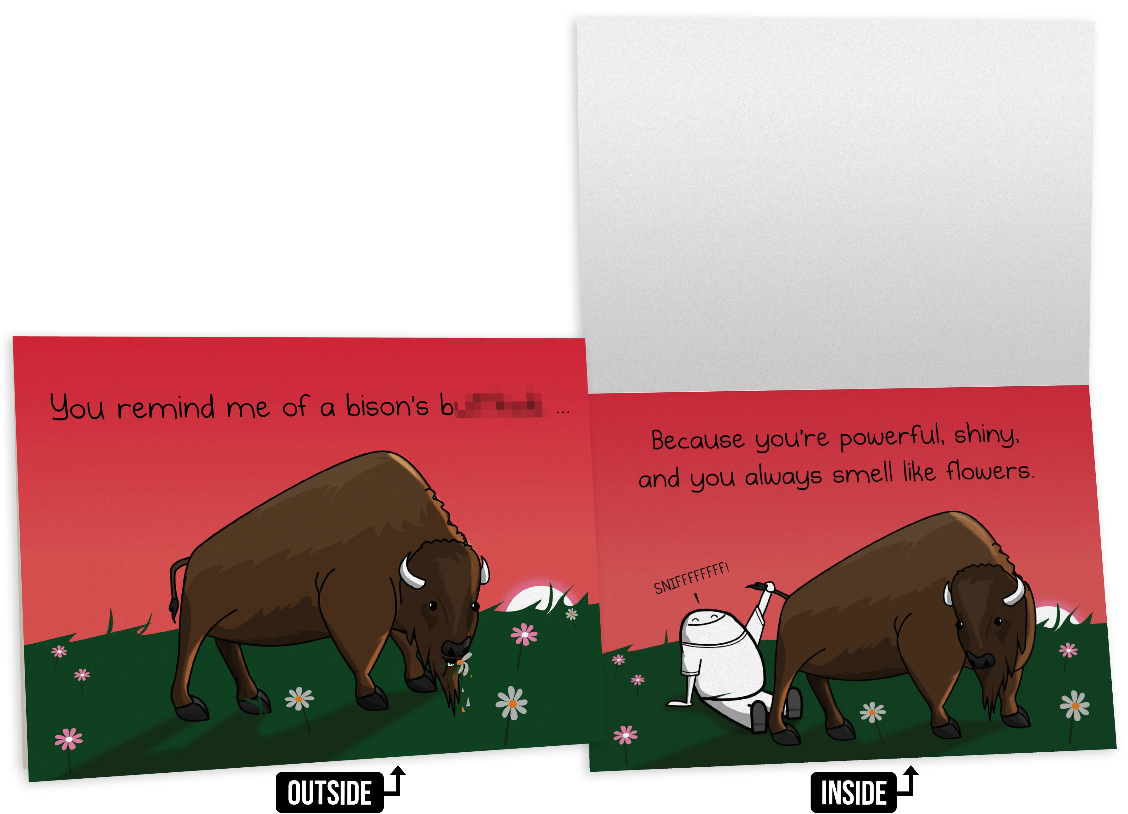 NSFW Friendship Greeting Card Bundle - 4 pack - Image 4