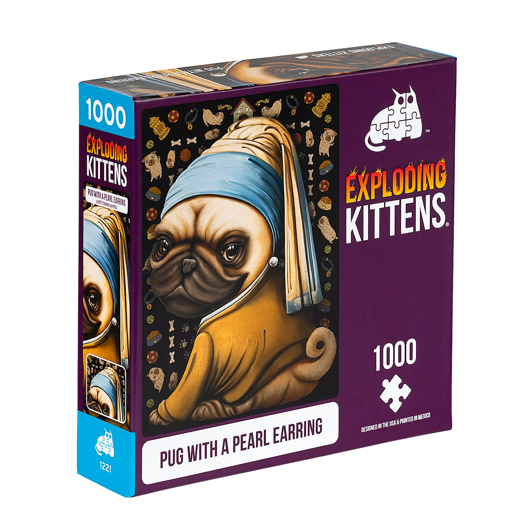 Pug with a Pearl Earring - Image 3