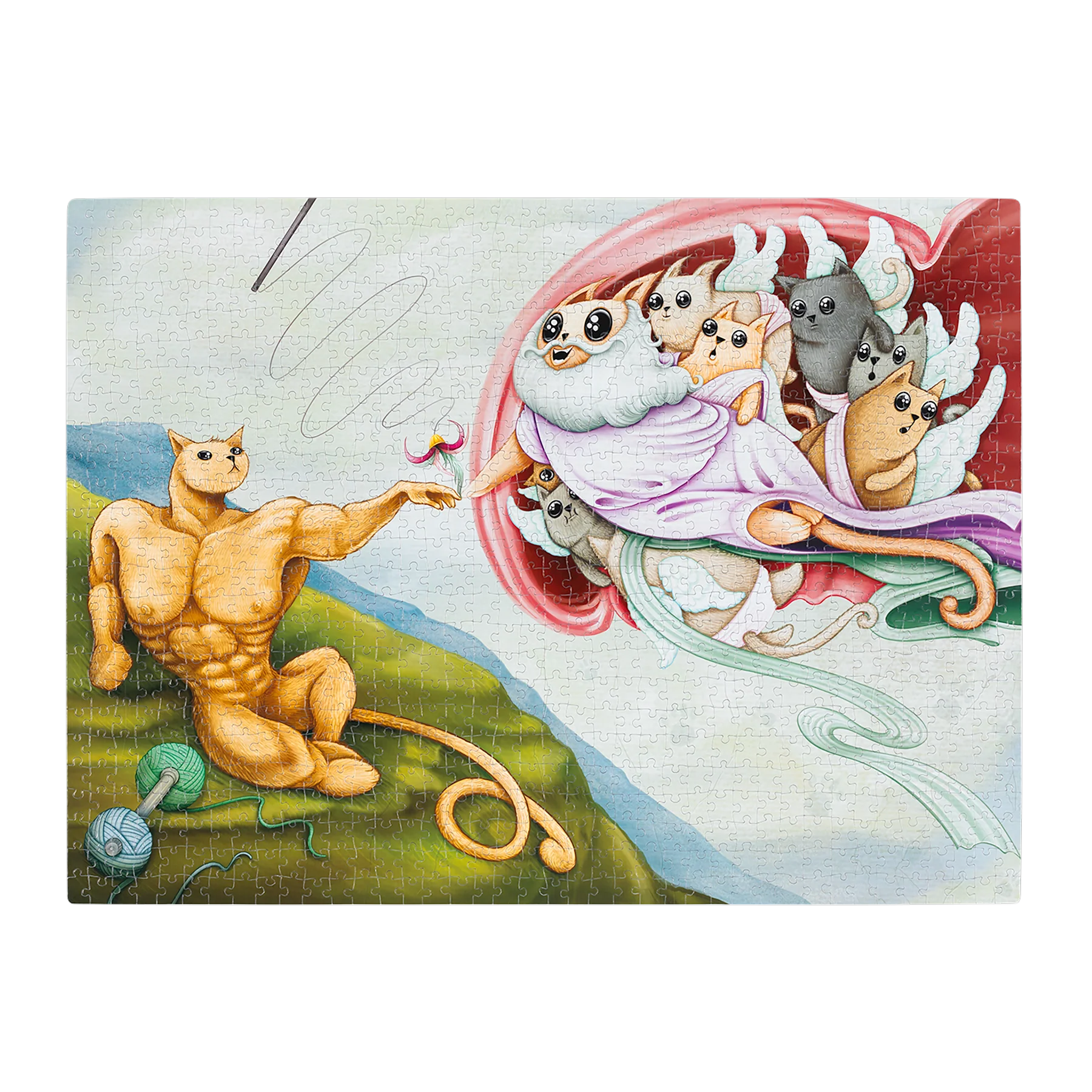 The Creation of Cat (1000 Piece Puzzle) - Image 3